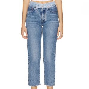501 Crop Split Craft Straight Jeans